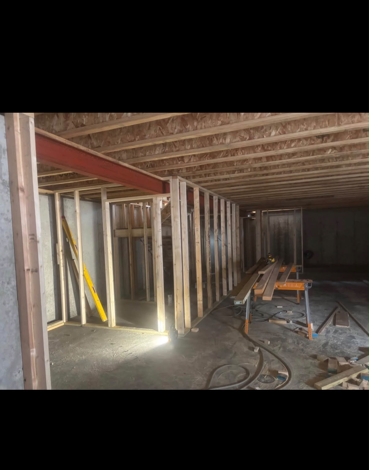 Basement Structural Framing