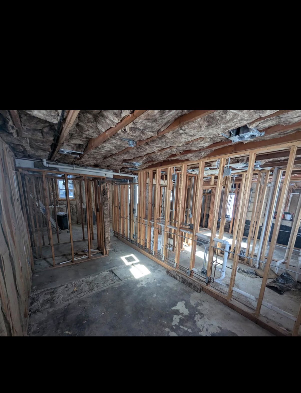 Basement Wall Framing